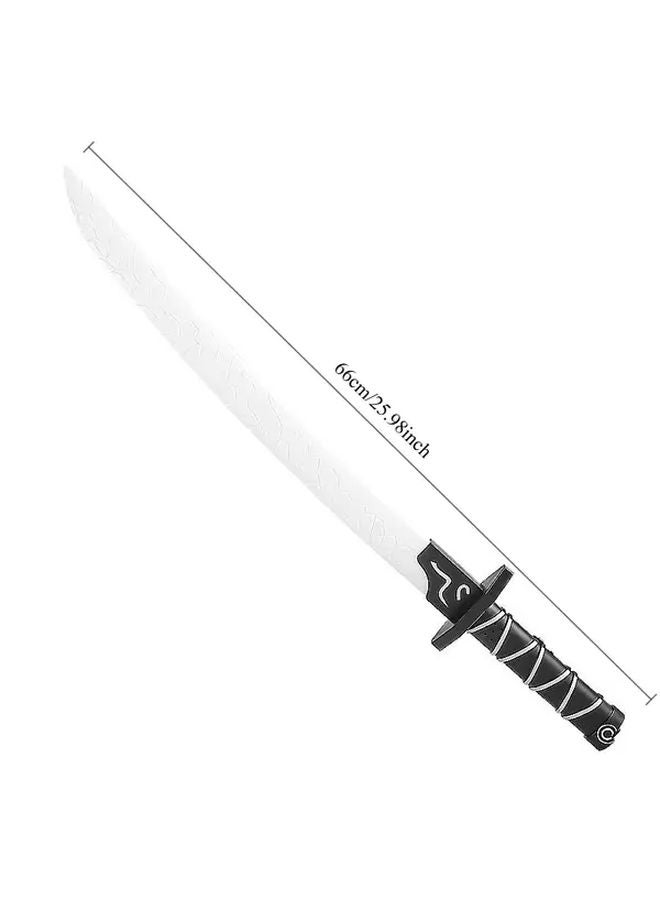 Ninja Sword Accessories Anime Katana With Metallic Foam Blade And Realistic Hilt 2 Colors - Image 3